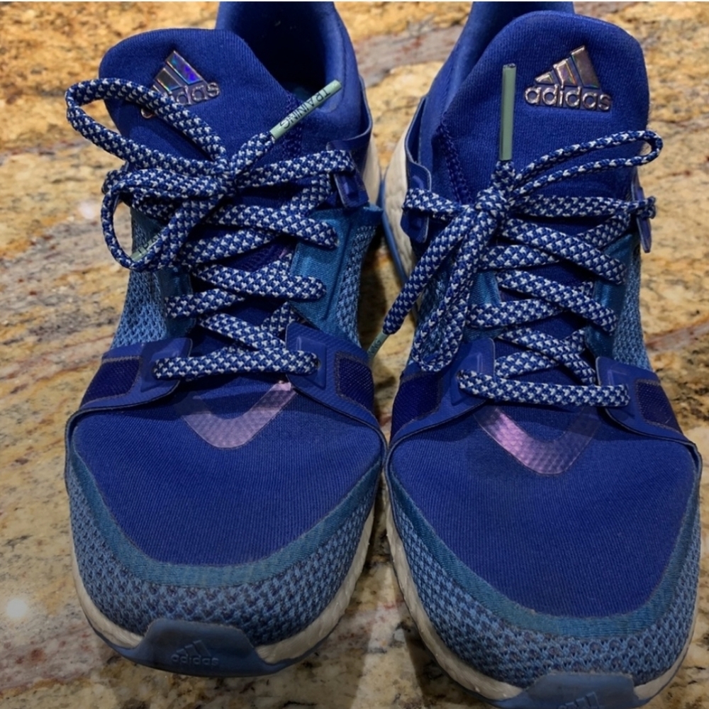 EUC, Fits 7.5 Adidas Pureboost X - Royal Blue